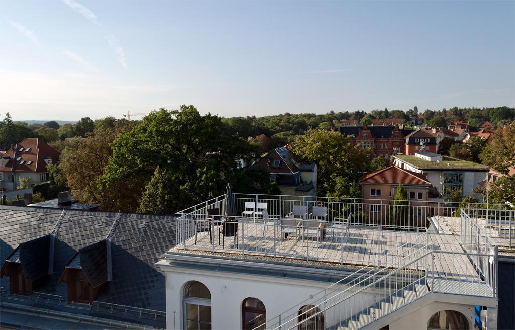 "Goethezimmer" - Auf Dem Dach Der Notenbank Weimar  Exterior photo